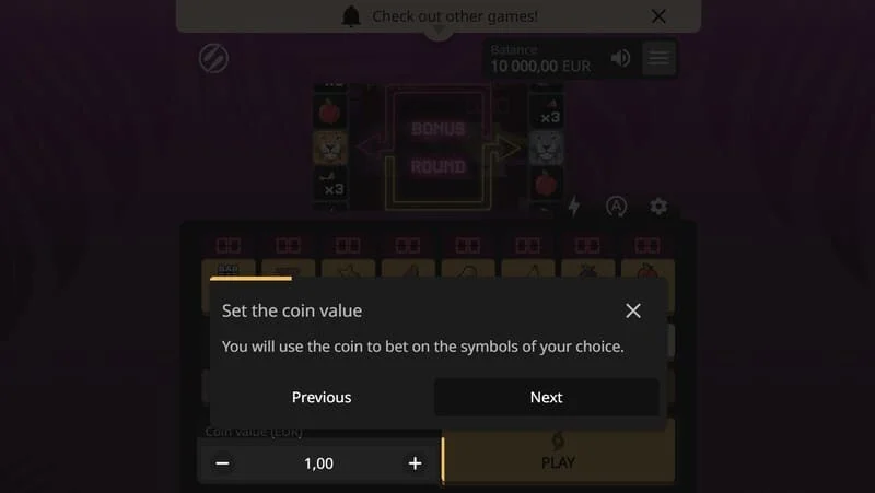 Lion Zama Fruits Bonus Spins ставка